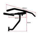 Wall Chin Up Pull Up Bar Punching Bag SpeedBall Station-11