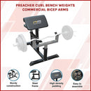 Preacher Curl Bench – Commercial Weight Bench for Bicep and Arm Workouts-3