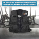 40LBS Weighted Weight Gym Exercise Training Sport Vest-7