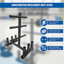 Olympic Weight Tree Bar Rack Holder Storage-9