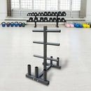 Olympic Weight Tree Bar Rack Holder Storage-5