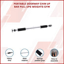 Portable Doorway Chin Up Bar – Pull Up & Upper Body Training Home Gym-3