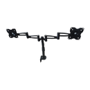 Two-Screen 10-25" Desk Monitor TV Plasma LED LCD Work Mount-5