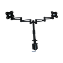 Two-Screen 10-25" Desk Monitor TV Plasma LED LCD Work Mount-6