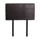 PU Leather Single Bed Headboard Bedhead - Brown-1