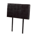 PU Leather Single Bed Headboard Bedhead - Brown-5