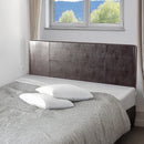 PU Leather Queen Bed Headboard Bedhead - Brown-6