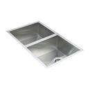 770x450mm Handmade Stainless Steel Undermount / Topmount  Kitchen Sink with Waste-7