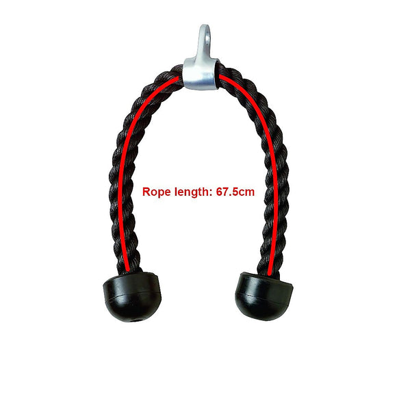 Tricep Pulldown Rope – Heavy Duty Cable Machine Attachment for Gym & Home Workout