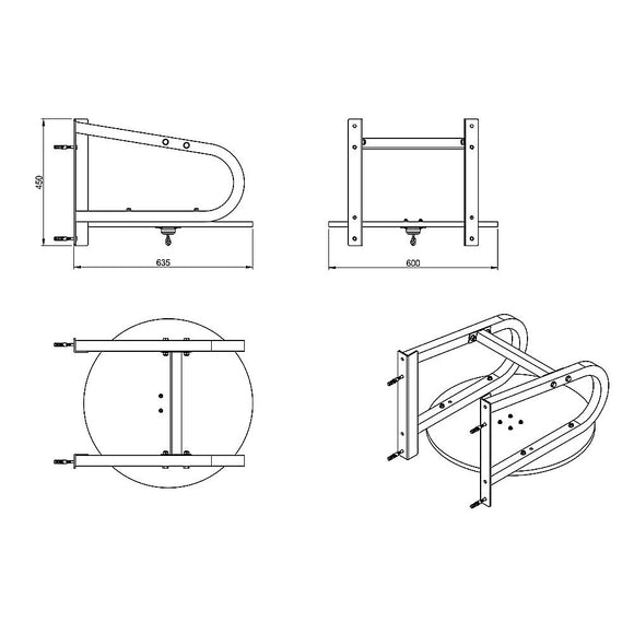 Speedball with Wall Frame – Boxing Punching Bag Training Set for Home Gym