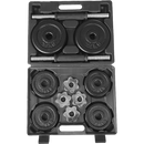 20kg Black Dumbbell Set with Carrying Case-6