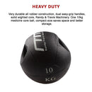 10kg Double-Handled Rubber Medicine Core Ball-11