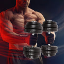 30KG Adjustable Dumbbell Set – Home Gym Weights for Strength & Fitness Training-3