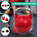 Adjustable 32KG Kettlebell Weight Set Home Gym-8