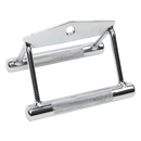 Close Grip Seated Row Handle – Triangle Cable Attachment Bar for Gym Machines-1