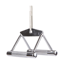 Close Grip Seated Row Handle – Triangle Cable Attachment Bar for Gym Machines-6
