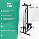 Lat Pulldown Low Row Fitness Machine – Home Gym Strength Trainer-12