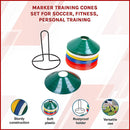 Marker Training Cones Set for Soccer, Fitness, Personal Training-6
