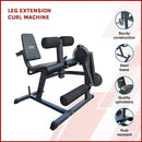 Leg Extension Curl Machine – Adjustable Home Gym Quad & Hamstring Workout Bench-5