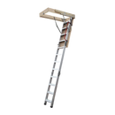 Deluxe Aluminium Attic Loft Ladder - 2700mm to 3050mm-10