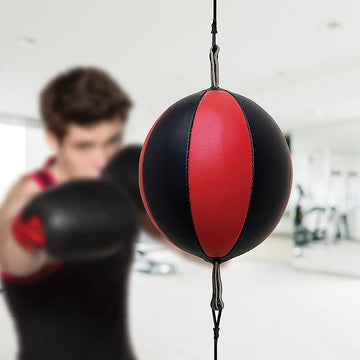 Floor to Ceiling Ball Boxing Punching Bag – Speed Reaction Training Equipment - 0