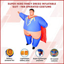 Super Hero Fancy Dress Inflatable Suit - Fan Operated Costume-3