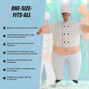 CHEF Fancy Dress Inflatable Suit -Fan Operated Costume-10