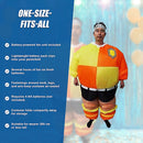 FOOTBALL Fancy Dress Inflatable Suit -Fan Operated Costume-10