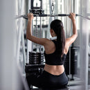 Randy & Travis Rubber-Coated Lat Pull-Down Bar Attachment-8