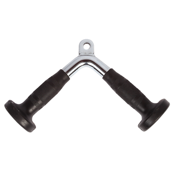 Randy & Travis Rubber-Coated Tricep Pushdown Bar Attachment