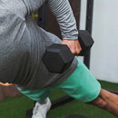 25KG Commercial Rubber Hex Dumbbell Gym Weight-4