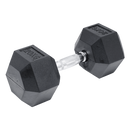 20KG Commercial Rubber Hex Dumbbell Gym Weight-1