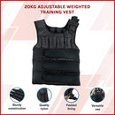 20Kg Adjustable Weighted Training Vest-3