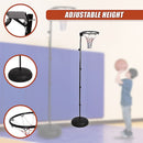 Netball Ring with Stand Portable Pole Height Adjustable-7