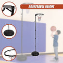 Netball Ring with Stand Portable Pole Height Adjustable-7