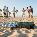 Deluxe Boules Bocce 8 Alloy Ball Set-3