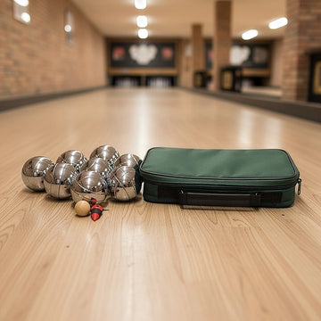 Deluxe Boules Bocce 8 Alloy Ball Set - 0