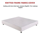 King Bed Ensemble Frame Base-12