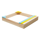 Wooden Kids Backyard Sandbox Children Outdoor Play Toy Sandpit-5