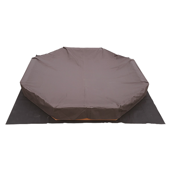 Kids Sand Pit Large Octagonal Wooden Sandpit