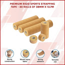 Premium Rigid Sports Strapping Tape - 30 Rolls of 38mm X 13.7M-3