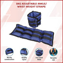 5kg Adjustable Ankle/Wrist Weight Straps-3