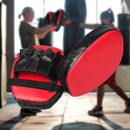 2 x Thai Boxing Punch Focus Gloves Kit Training Red & Black-6