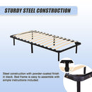 Single Metal Bed Frame - Bedroom Furniture-8