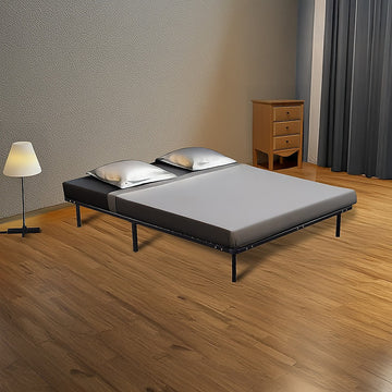 Queen Metal Bed Frame - Bedroom Furniture - 0