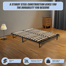 Queen Metal Bed Frame - Bedroom Furniture-3