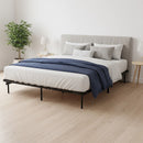 King Metal Bed Frame - Bedroom Furniture-7