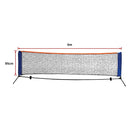 6 Meters Portable Foldable Mini Tennis Net & Post Set-12