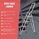 Foldable Non Slip 4 Step Steel Ladder-11