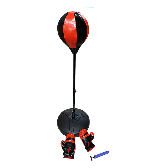 Kids Boxing Punching Bag Set – Children’s Training Gloves & Fitness Stand